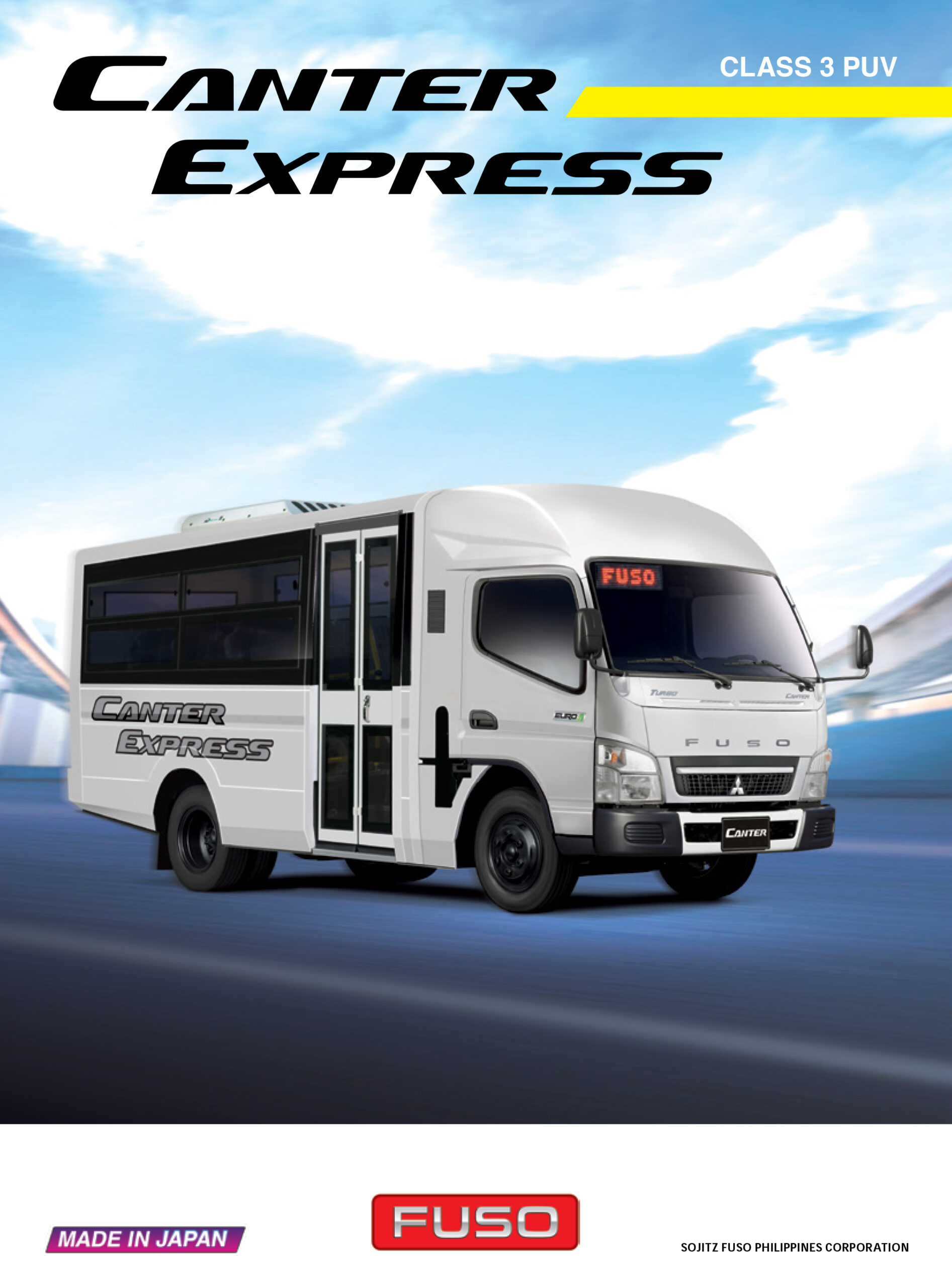 FUSO Canter Express Brochure - Modern PUV Class III